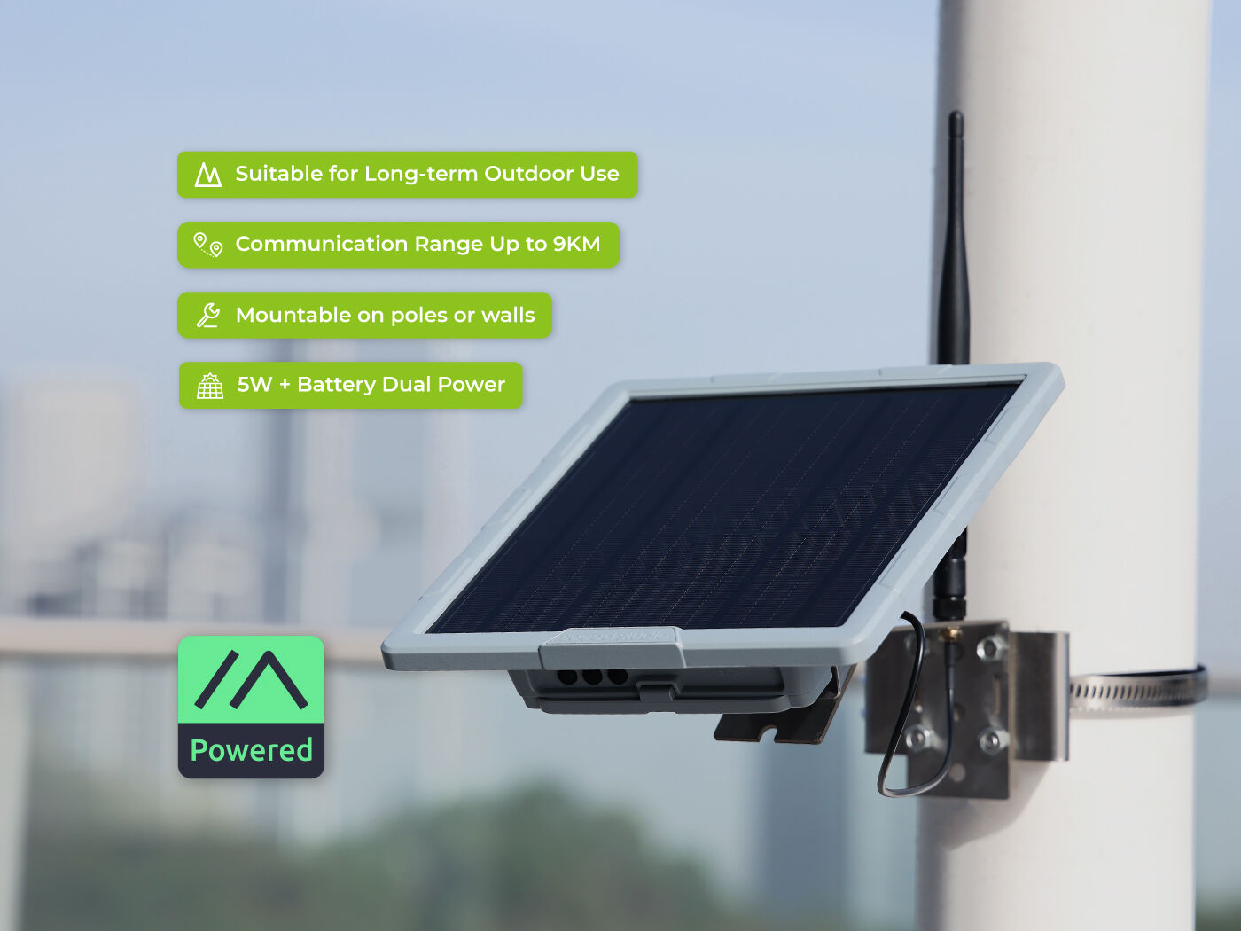 Nodo Mesh de Energía Solar SenseCAP Solar Node P1-Pro