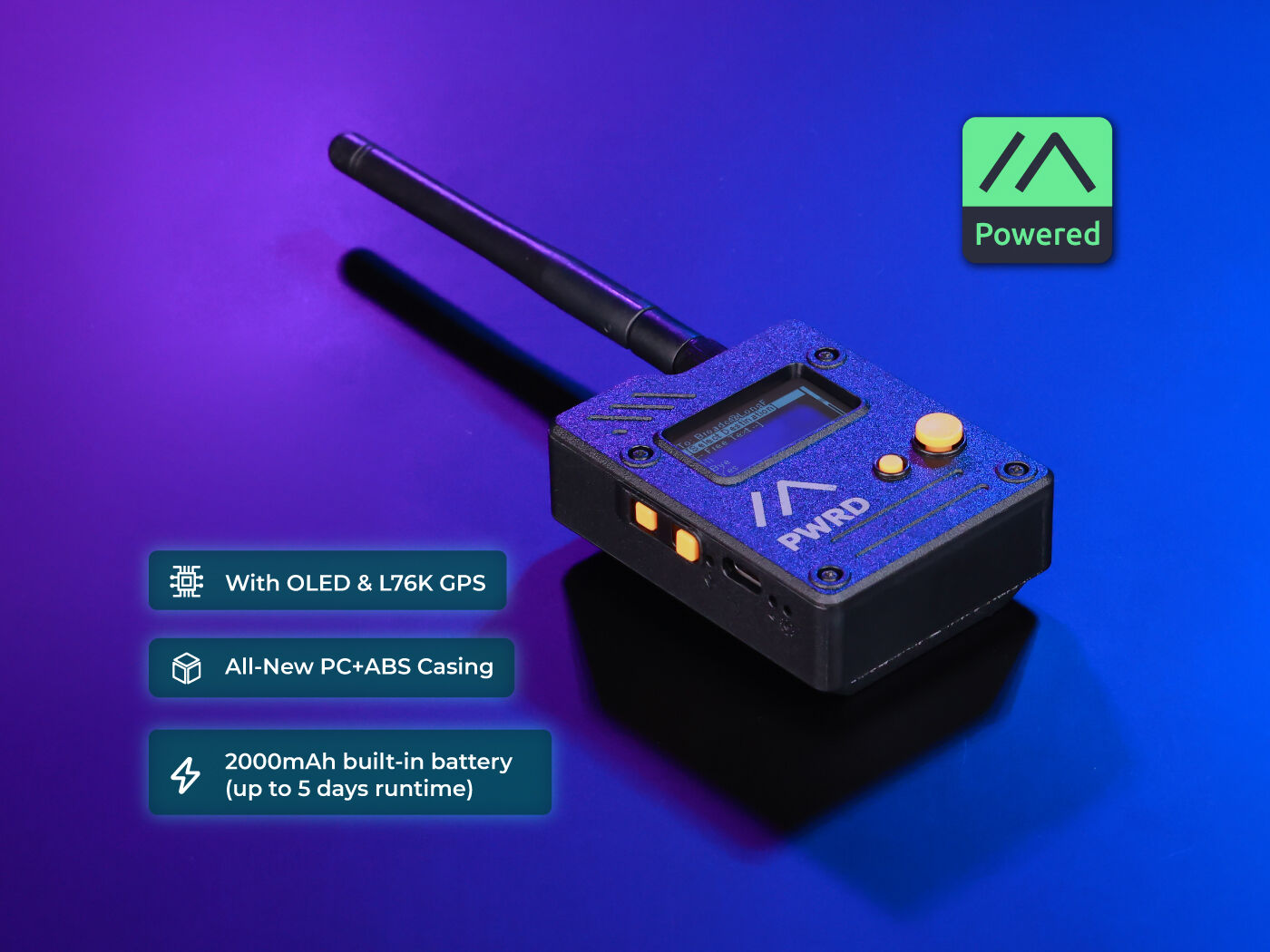 Nodo Meshtastic Wio Tracker L1 Pro